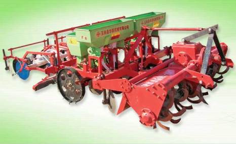 华联丰龙SGTN-4花生施肥覆膜旋播机