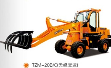 天晟TZM20轮式抓草机