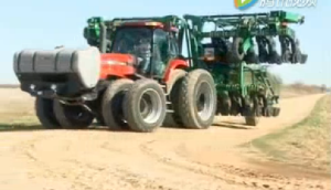 大平原公司3PYP型折叠气吹播种机