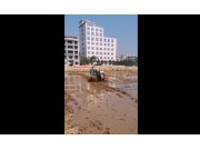 浙江四方手扶拖拉机中的战斗机-作业视频