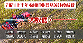 农机通2021上半年农机行业网络关注度解读