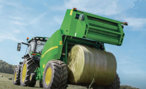 约翰迪尔F441R圆捆机