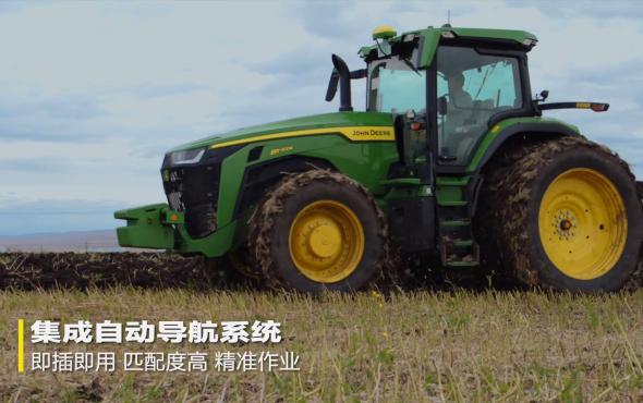 约翰迪尔8R系列拖拉机介绍视频