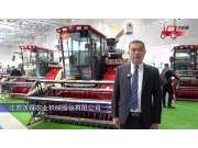 沃得锐龙旗舰增强版收割机—驻马店全国农机展