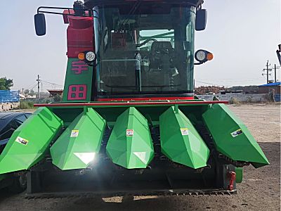 鑫宇田4YZB-4自走式穗茎兼收玉米收获机