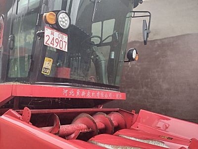 二手冀新4YZB-4H自走式玉米收割机